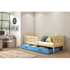 Gulta KUBUS 90x190, priede/zils